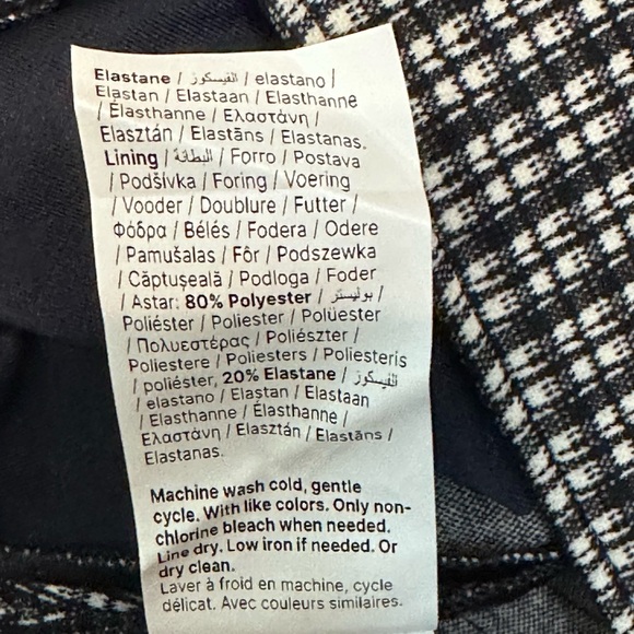 SPANX Mini Collier Ponte Wide Leg Jacquard Pants - Medium - Picture 7 of 10